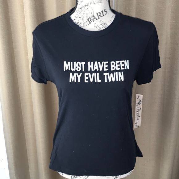 Freedom by Next Era Tops - Freedom by Next Era Black Tee, Size: Large *New*